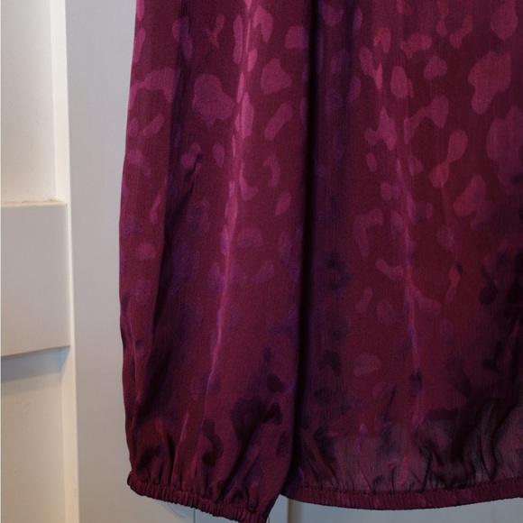 Elegant Purple Blouse Haver blouse plum - Picture 4 of 8